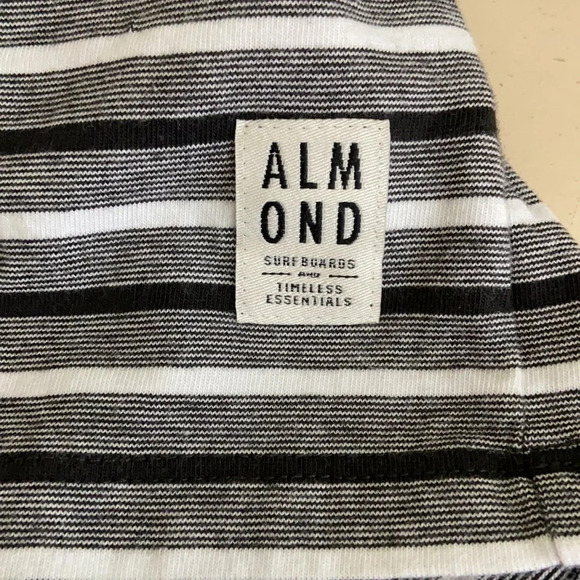 Almond Surfboards Crew Neck Striped Short Sleeve T - Picture 8 of 8